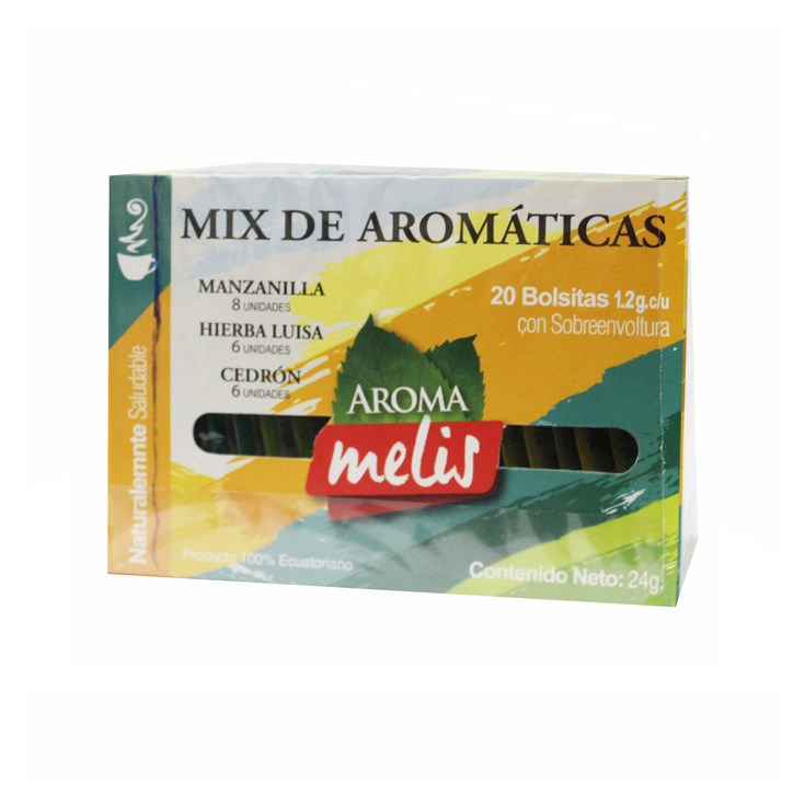 Infusión Mix Aromatico Aroma Melis X 20 Sobre