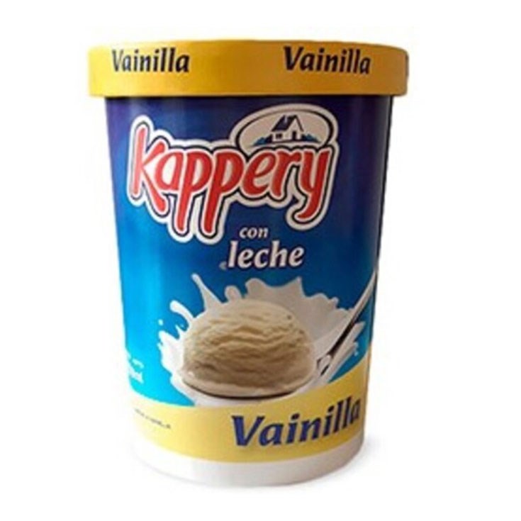 Helado Kappery De Vainilla 900Ml