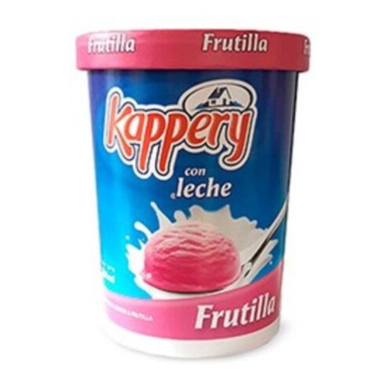 Helado Kappery De Frutilla 900Ml