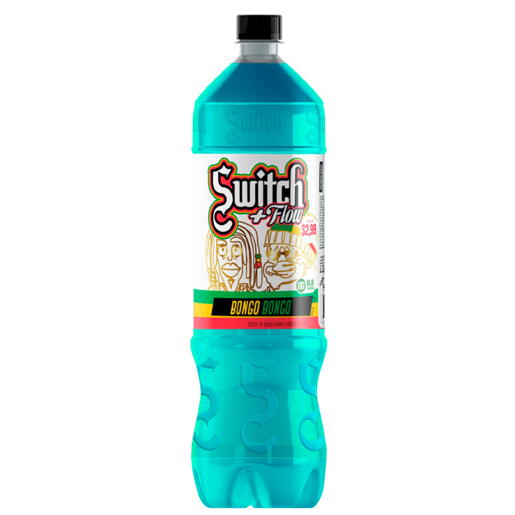 Switch + Flow Vodka Sabor A Frutos Exoticos 1.4 Ml