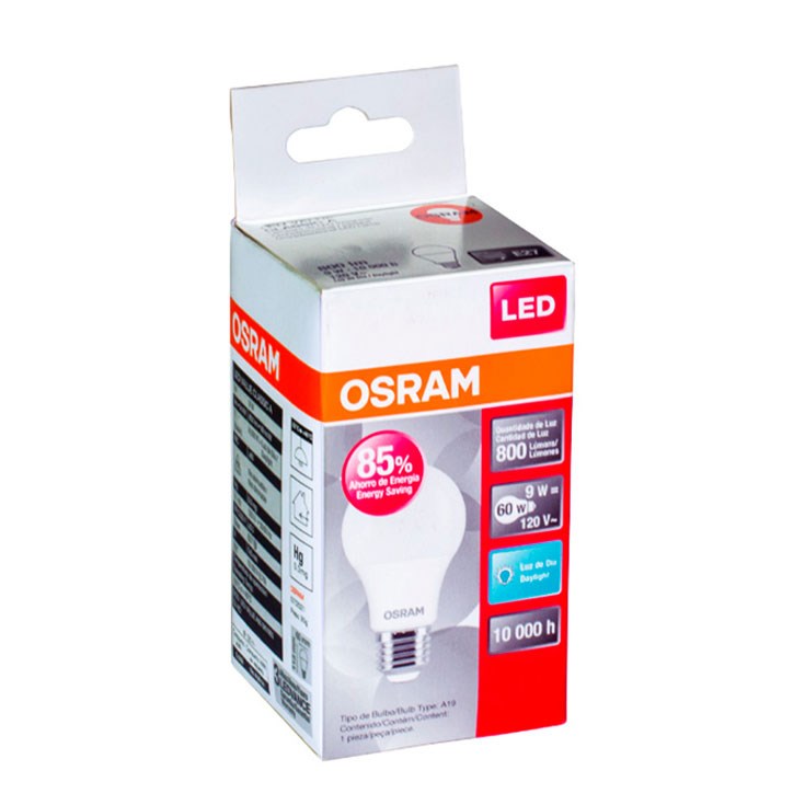 Foco Led Value A60 9W Luz Blanca 