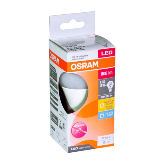 Foco Led Osram 9w 6500 Luz Blanca KE27 con Sensor de Movimiento