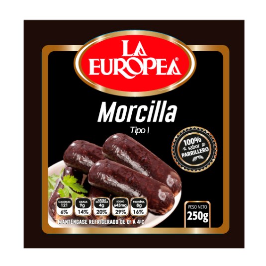 Morcilla La Europea 250 Gr