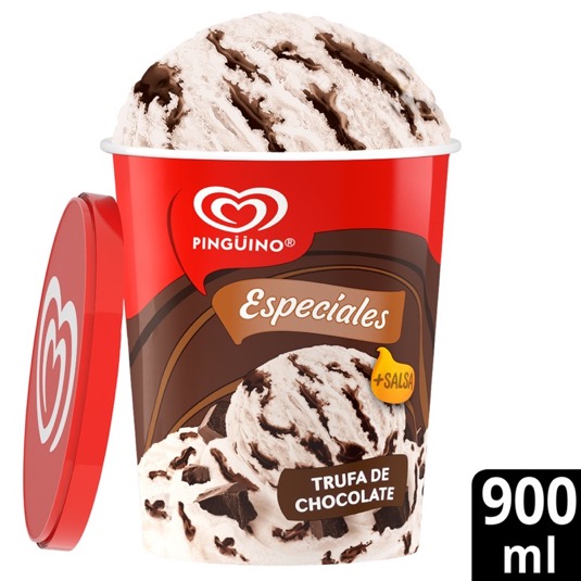 Helado Top Trufa Choco Pingüino 900Ml