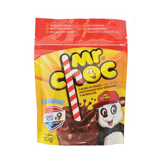 Chocolate Soluble Mr Choc 150 Gr