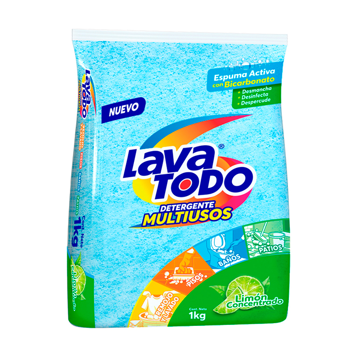 Detergente Multiusos Limon Lavatodo 1Kg