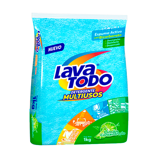 Detergente Multiusos Limon Lavatodo 1Kg