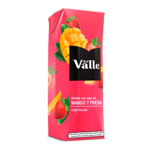 Jugo Mango Y Fresa Del Valle 250 Ml.