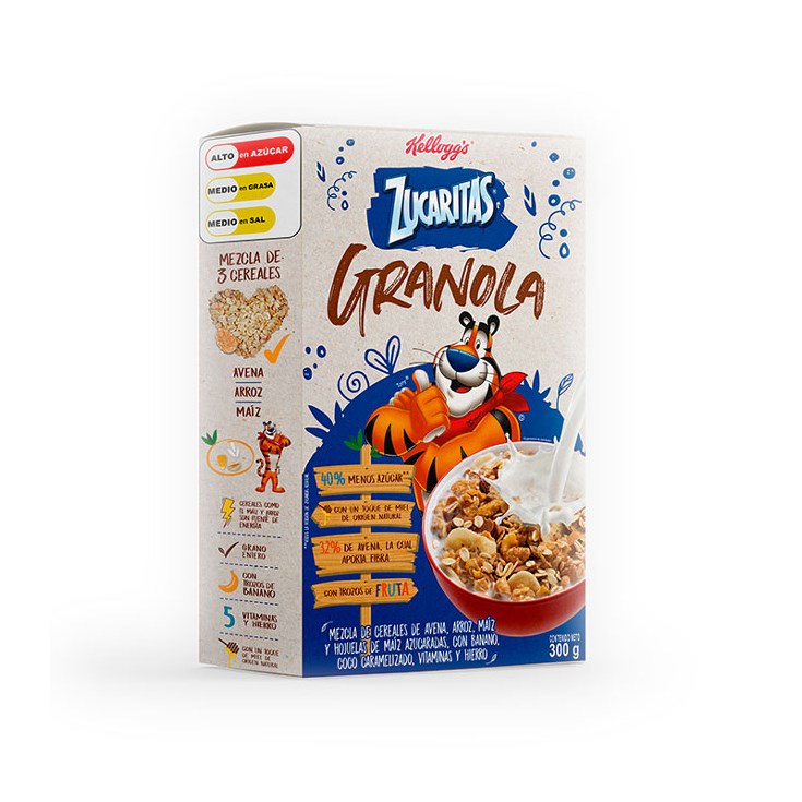 Granola Kids Zucaritas Kellogg'S 300 Gr