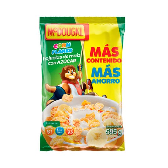 Cereal Funda Corn Flakes Mc Dougal 595 Gr