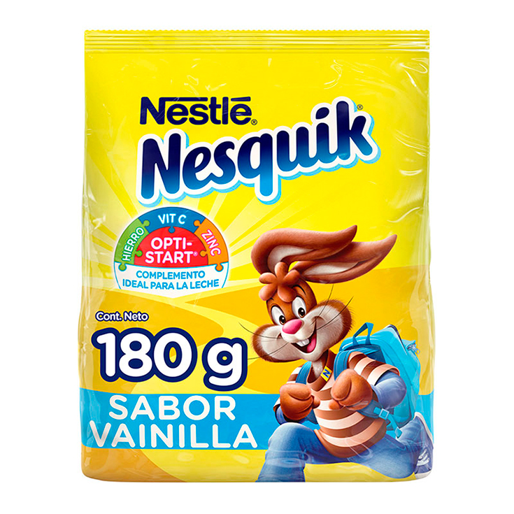 Mezclador Nutricional Sabor A Vainilla Nesquik