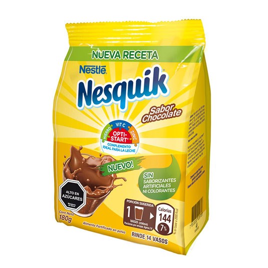 Mezclador Nutricional Sabor A Chocolate Nesquik