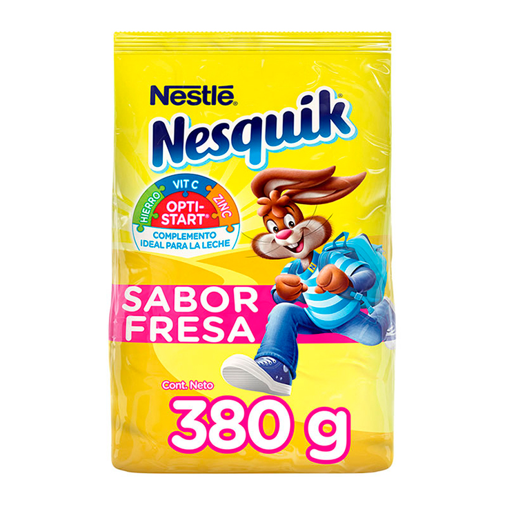 Mezclador Nutricional Sabor A Fresa Nesquik