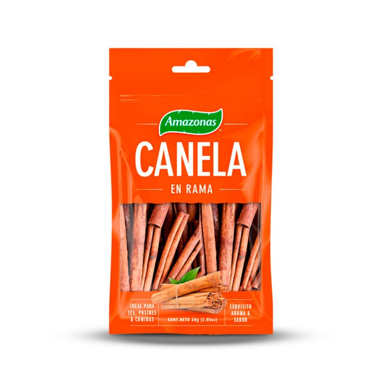 Amazonas Canela En Rama Funda 30 Gr.