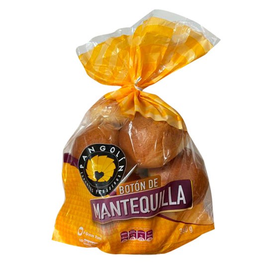 Pan Botón Mantequilla Pangolin 360G.