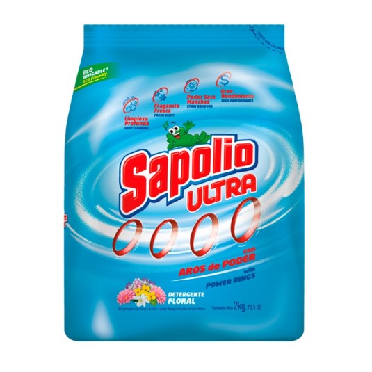 Detergente Ultra Floral Sapolio 2Kg