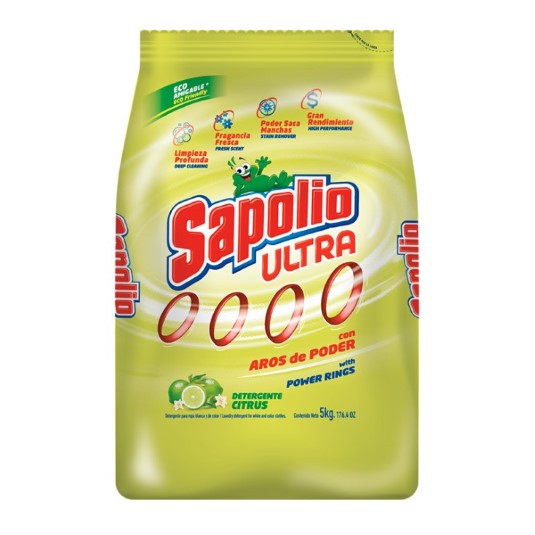 Detergente Ultra Citrus Sapolio 5Kg