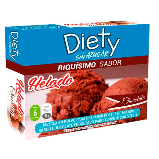 Helado Sabor A Chocolate Sin Azucar Diet 50 G