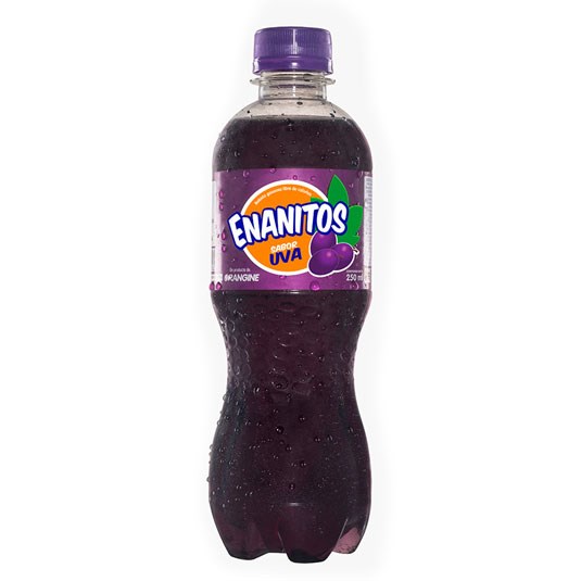 Enanitos Gaseosa Sabor A Uva 400 Ml.