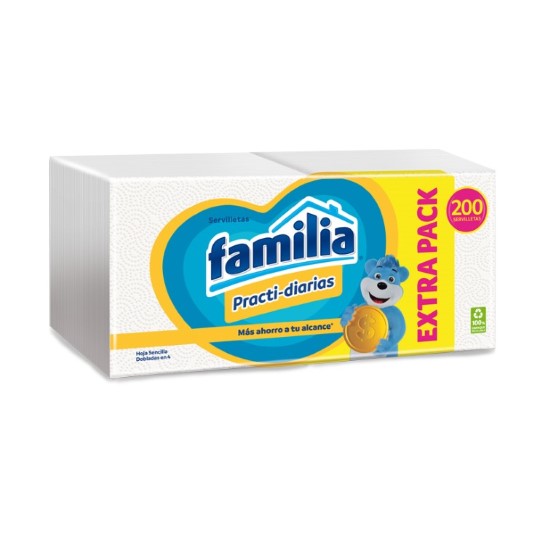 Servilleta Practi-Diaria Familia 200 Un