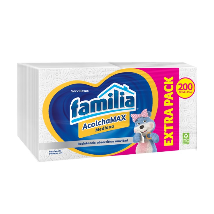 Servilleta Acolchamax Familia 200 Un