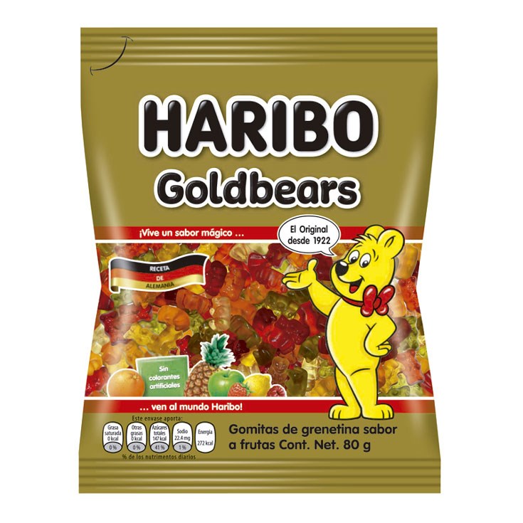 Gomitas Osito Haribo 80 Gr. Gomitas Osito Haribo 80 Gr.
