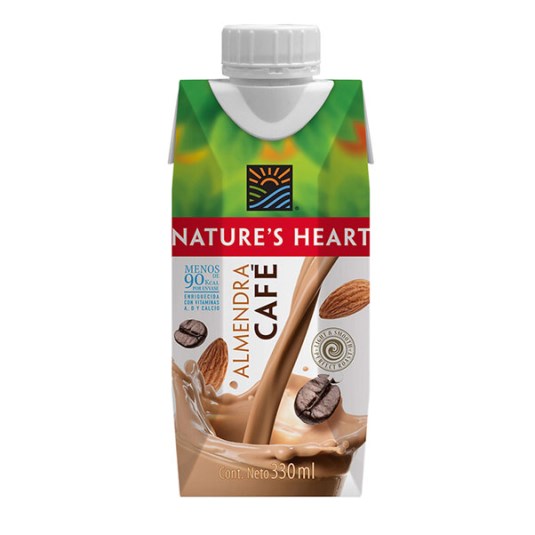 Bebida De Almendra Café Nature's Heart 330 Ml.