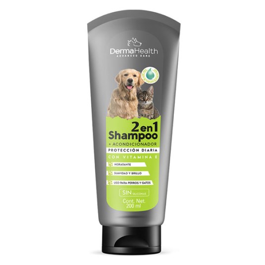 Shampoo De Mascotas 2 En 1 200Ml