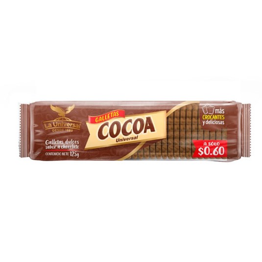 Galleta Chocolate Cocoa 125 Gr