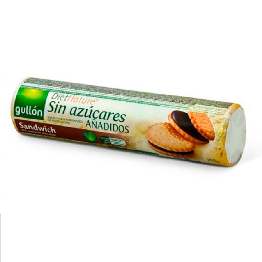 Galleta Sandwich Con Crema De Chocolate Gullo 25