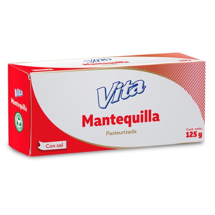 Vita Mantequilla Con Sal 125 Gr