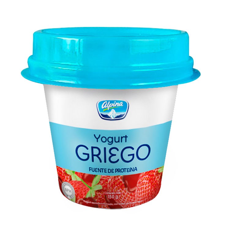 Alpina Yogurt Griego Frutos Rojos 150 Gr