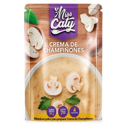 Crema De Champiñones Miss Caty 70 Gr