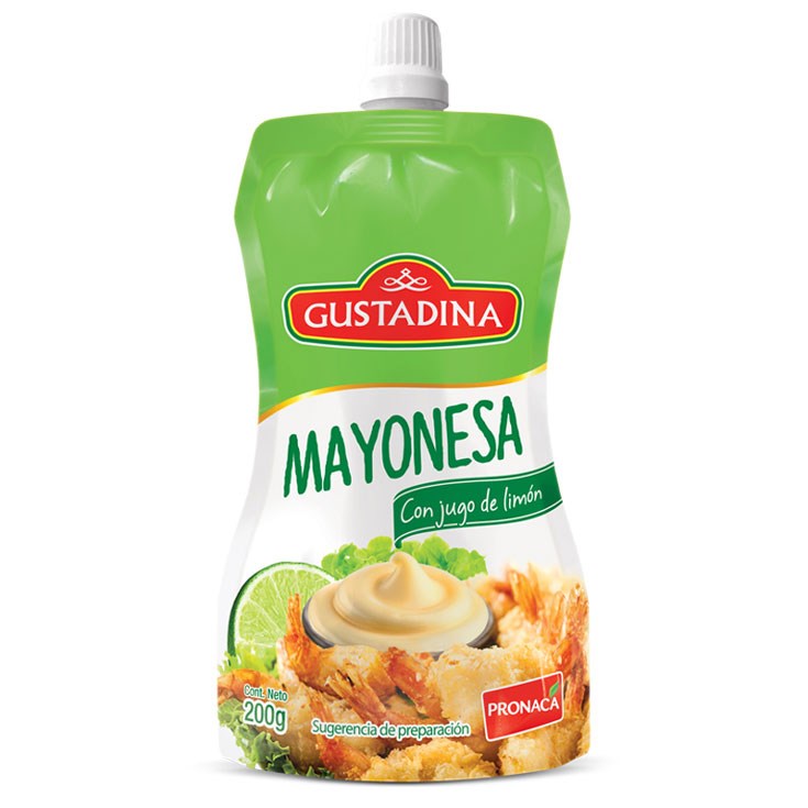 Mayonesa Limón Gustadina 200 Gr