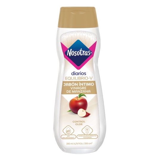 Jabón Intimo Vinagre Manzana Nosotras 200 Ml