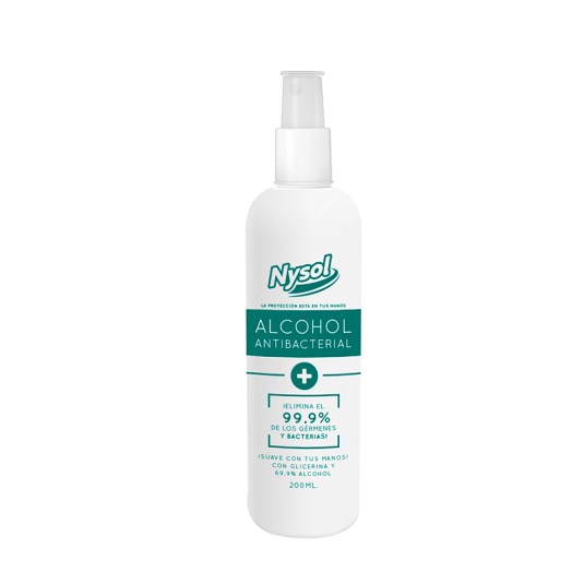 Alcohol Antibacterial Nysol 200 Ml