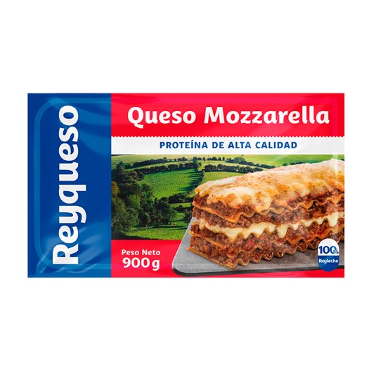 Queso Mozarella Reyqueso 900 Gr.