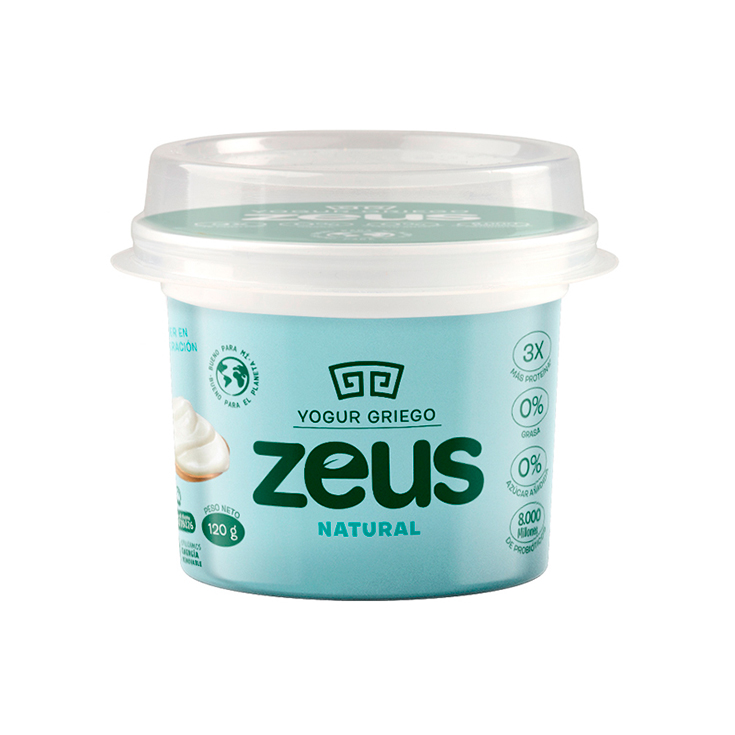 Zeus Yogurt Griego Natural 120 Gr