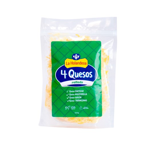 Pizza 4 Quesos Mix La Holandesa 300 Gr.