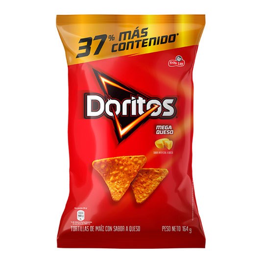 Doritos Mega Queso 164 Gr