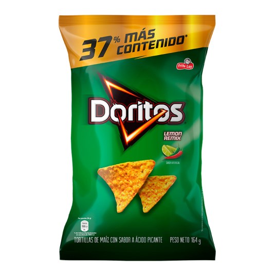 Doritos Lemon Remix Picante De 164 Gr.