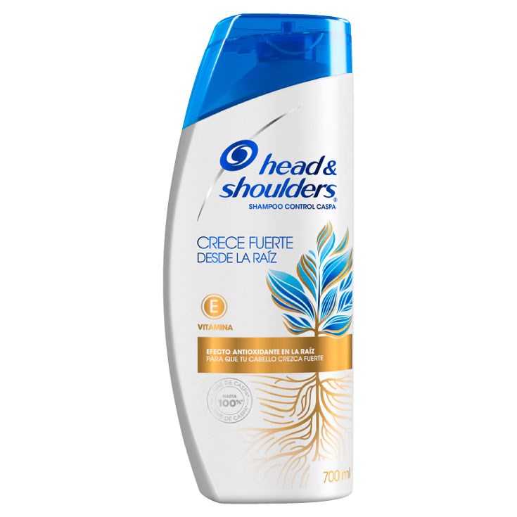 Shampoo Vitamina E Crece Fuerte H&S 700 Ml