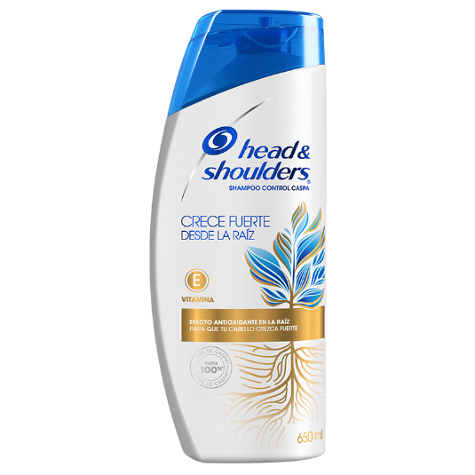 Head & Shoulders Shampoo Vitamina E Crece Fuerte 650Ml