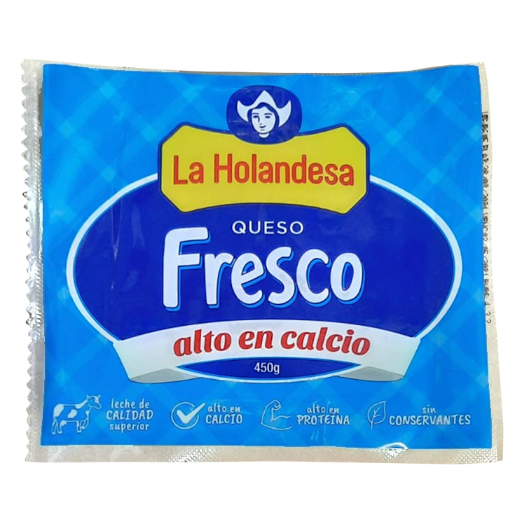 Queso Fresco La Holandesa 450 Gr.