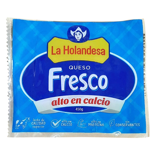 Queso Fresco La Holandesa 450 Gr.