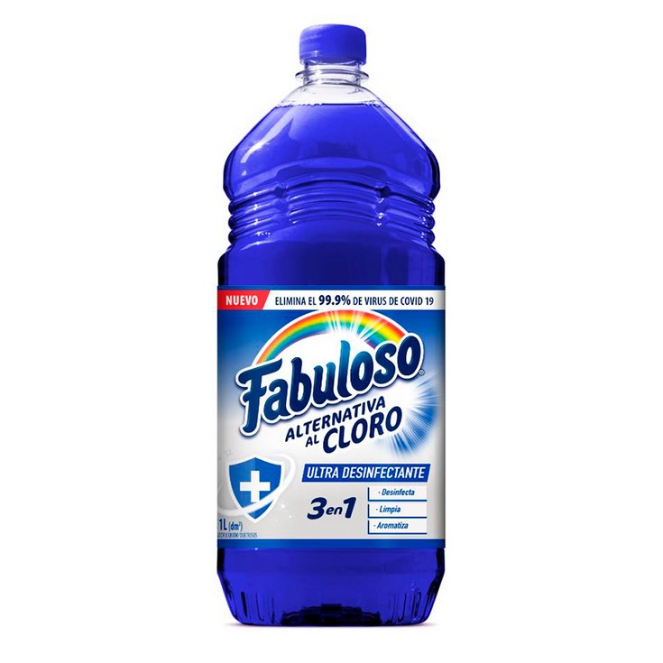 Desinfectante Ultra 3 en 1 Fabuloso 1 Lt