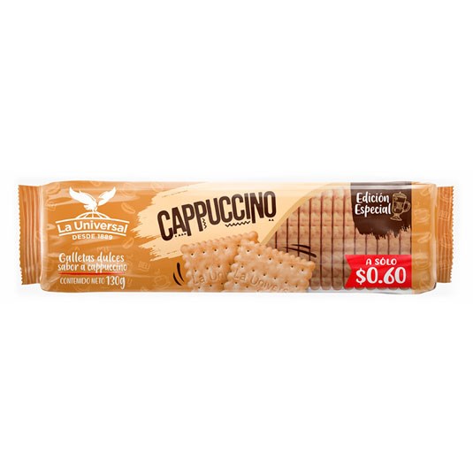 Galleta Cappuccino Taco La Universal 130 Gr