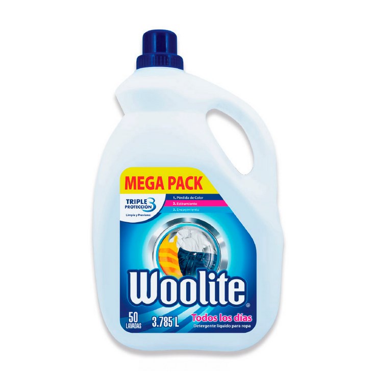 Detergente Líquido Diario Woolite 1 Gl