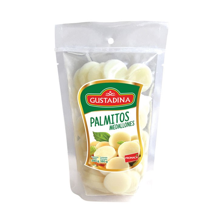 Gustadina Palmito Rodajas Doy Pack 340Gr