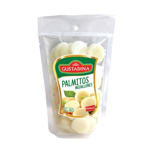 Gustadina Palmito Rodajas Doy Pack 340Gr